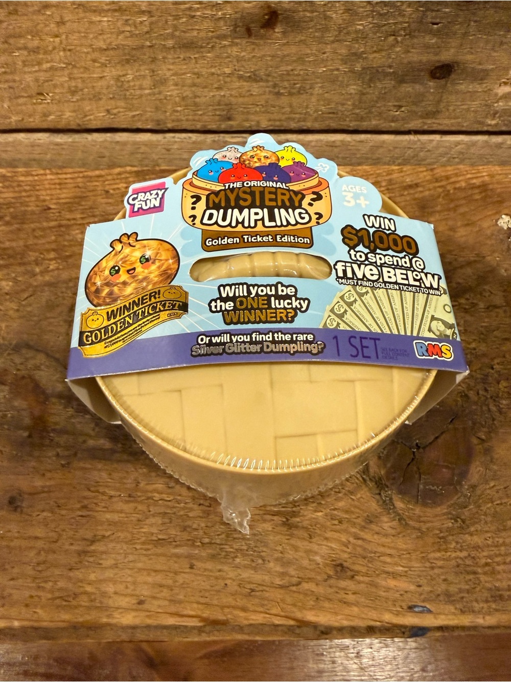 Golden Ticket Edition Kids Toy - Yellow